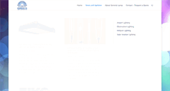 Desktop Screenshot of airport-lighting.genesislamp.com